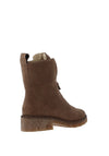 Ara Leather Zip Front Boots, Sesame