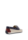 Ara Wide Fit Leather Lace Loafer, Cream Multi