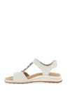Ara Osaka Leather Sandals, White
