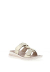 Ara Tampa Metallic Mule Sandals, Gold