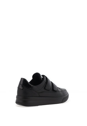 Ara Firenze Wide Fit Velcro Fastening Comfort Shoe, Black