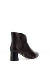 Ara Suede Leather V Topline Heeled Ankle Boots, Brown