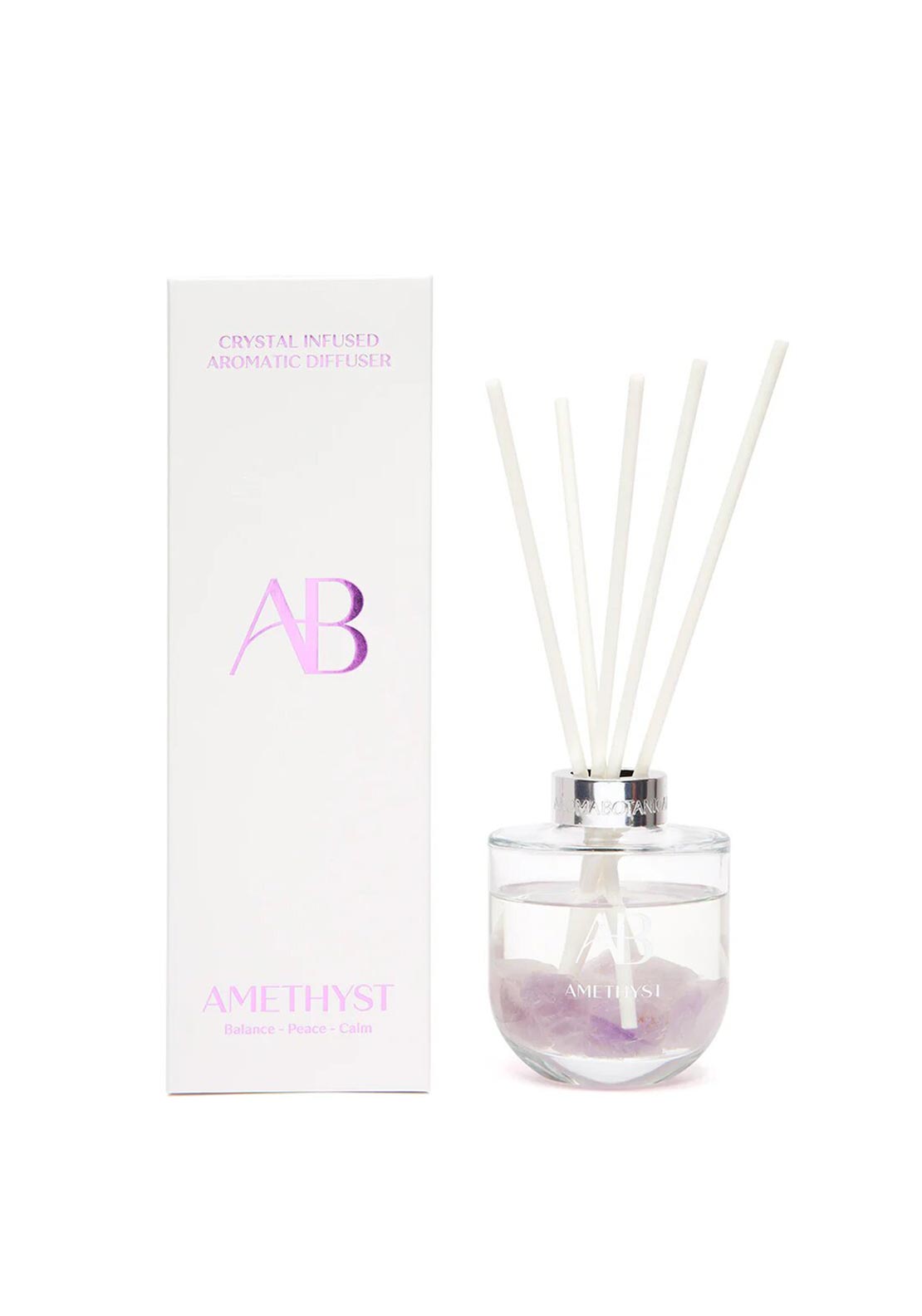 Aromabotanical Amethyst Crystal Diffuser Set