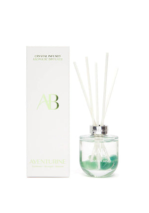 Aromabotanical Aventurine Crystal Diffuser Set