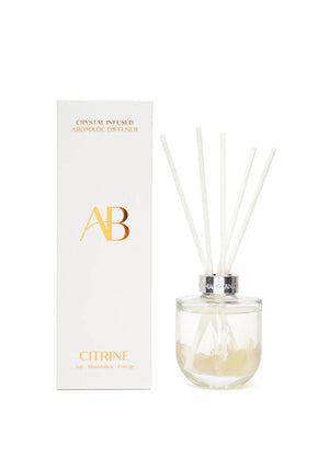 Aromabotanical Citrine Crystal Diffuser Set