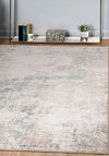 Asiatic London Opal 01 Abstract Print Rug, Beige and Blue