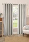 Aura Dorset Dusk Fully Lined Curtains, Natural