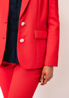 Avalon Dolores Single Breasted Blazer, Red