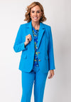 Avalon Dolores Tailored Blazer, Aqua Blue