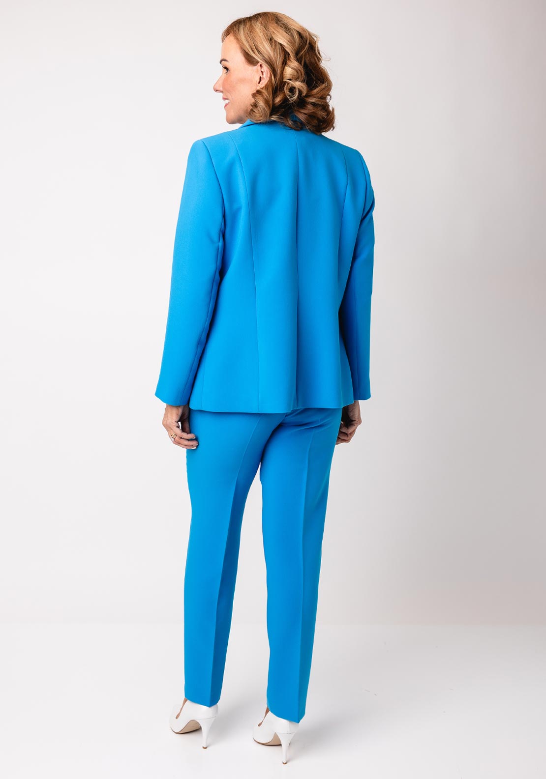 Avalon Dolores Tailored Blazer, Aqua Blue