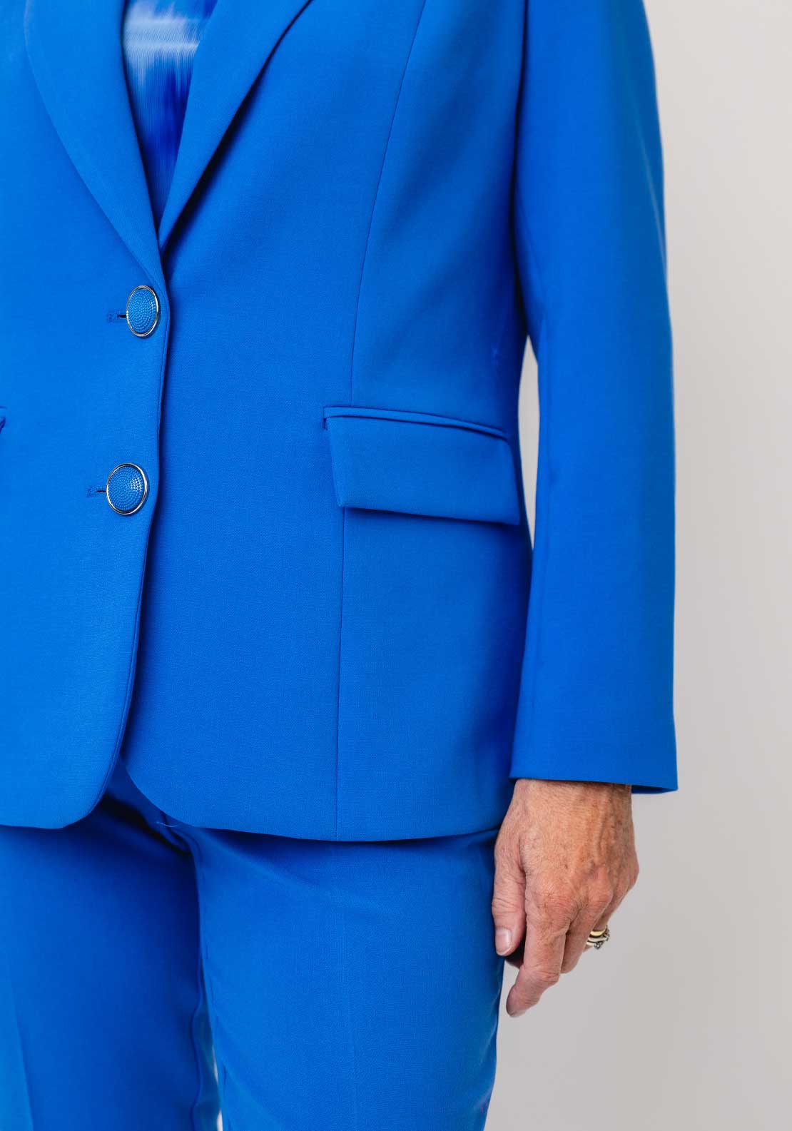Avalon Dolores Tailored Blazer, Cornflower Blue