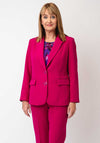 Avalon Dolores Tailored Blazer, Magenta Pink