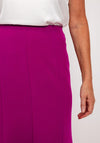 Avalon Panel Flared Midi Skirt, Magenta