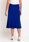 Avalon Panel Flared Midi Skirt, Royal Blue