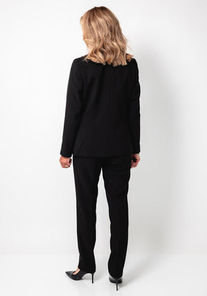 Avalon Dolores Single Breasted Blazer, Black
