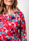Avalon Floral Print Top, Pink Multi