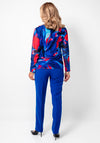 Avalon Floral Print Top, Blue
