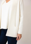 Avalon Rib Hem Cardigan, Cream