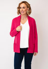 Avalon Rib Hem Cardigan, Pink