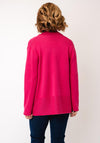 Avalon Rib Hem Cardigan, Pink