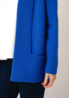 Avalon Knitted Open Cardigan, Blue