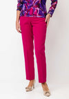 Avalon Penny Tapered Trousers, Magenta Pink