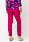 Avalon Penny Tapered Trousers, Magenta Pink