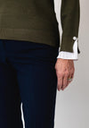 Avalon Penny Tapered Trousers, Navy
