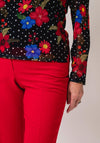 Avalon Penny Tapered Trousers, Red