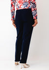 Avalon Penny Straight Leg Trousers, Navy