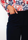 Avalon Penny Straight Leg Trousers, Navy