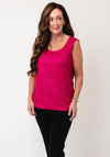 Avalon Floral Jacquard Twinset, Pink