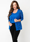 Avalon Floral Jacquard Twinset, Blue