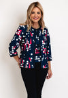Avalon Polka Dot Twinset, Navy