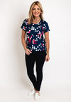 Avalon Polka Dot Twinset, Navy