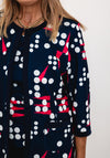 Avalon Polka Dot Twinset, Navy