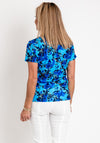 Avalon Print Jacket & Top Twinset, Blue