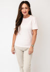 Vero Moda AWARE Basic Striped T-Shirt, White