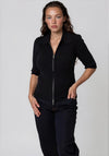 Vero Moda AWARE Hanna Cropped Knitted Cardigan, Navy