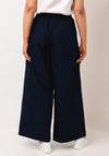 Vero Moda Aware Robette Wide Leg Trousers, Navy