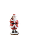Aynsley Santa and Robin Figurine, Red Multi