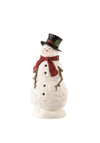 Belleek Aynsley Christmas Snowman Ornament