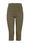 B.Young Keira Slim Fit Capri Trousers, Aloe