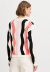 b.young Oma Wavy Print Jumper, Multi Coloured