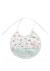 Babidu Baby Coral Print Bib, Multi