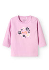 Name It Baby Girl Vubie Cotton Top, Pink