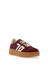 Back 70 XXL Spongy Nappa Leather Trainers, Wine
