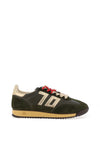 Back 70 Jogger Retro Trainers, Green & Gold