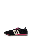 Back 70 Rocket Retro Trainers, Black & Pink