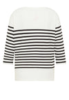 Barbara Lebek Stripe Pring Sweatshirt, White & Black